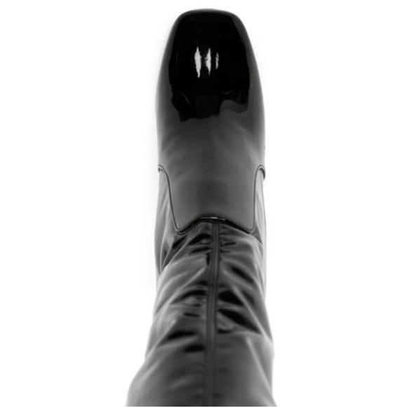 Saint Laurent Elle Patent Leather Boot - Picture 4 of 10